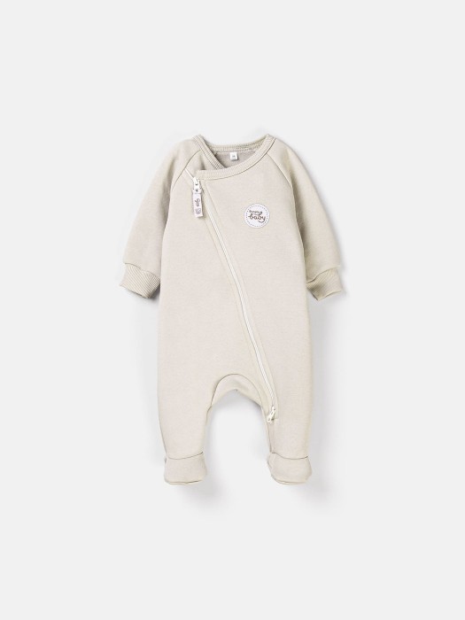 комбинезон-косуха с закрытой ножкой "туман" утепленный 0+ фотография