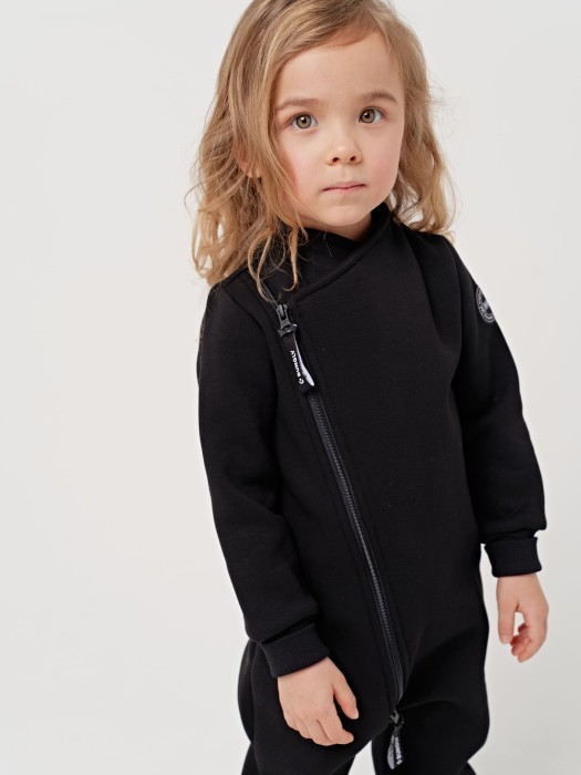 комбинезон-косуха "уголь" утепленный из россии вид сбоку