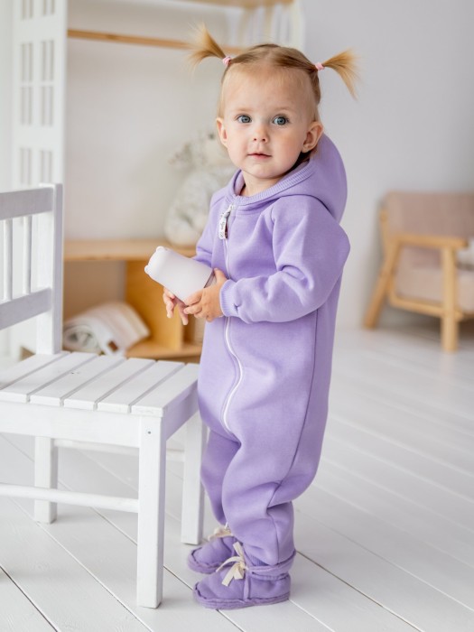 комбинезон "лаванда" утепленный 0+ по цене 2899 руб вид справа