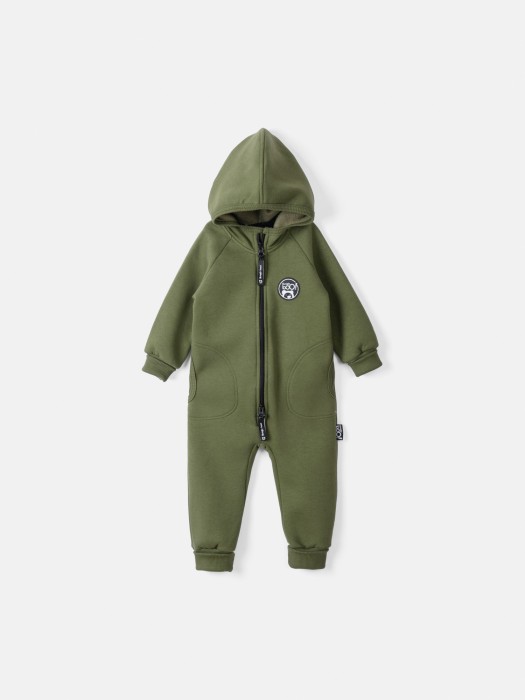 комбинезон с карманами "хаки" утепленный фотография