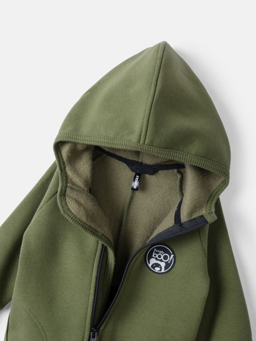 комбинезон с карманами "хаки" утепленный по цене 3599 руб вид справа