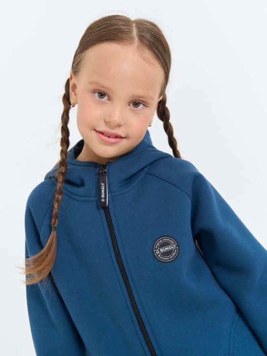 комбинезон с карманами "шторм" утепленный классического стиля с лицевой стороны