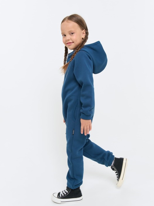 комбинезон с карманами "шторм" утепленный от 1 до 3 лет с изнаночной стороны