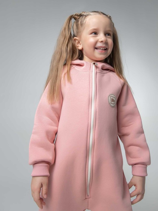 комбинезон с клапаном "персик" утепленный из проверенных материалов спереди