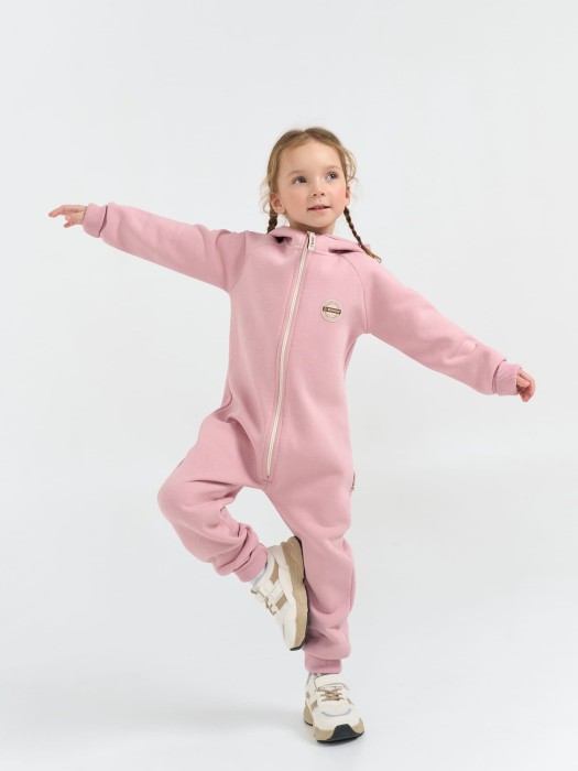 комбинезон с клапаном "пудра" утепленный от бренда bungly вид слева