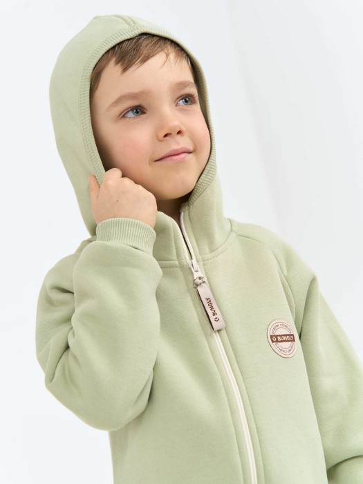 комбинезон с клапаном "шалфей" утепленный из проверенных материалов спереди