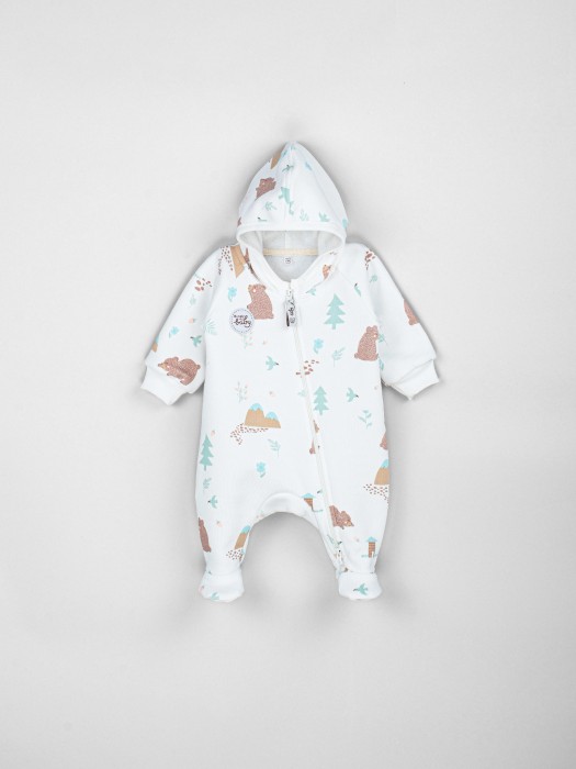 комбинезон с закрытой ножкой "тайга" утепленный 0+ фотография