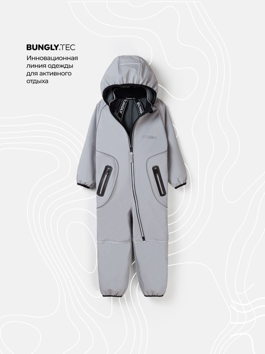 комбинезон softshell демисезонный "туман" bungly tec фотография