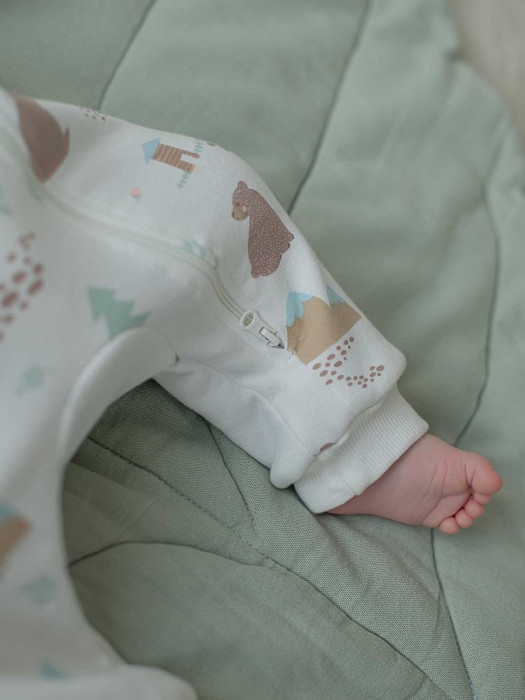 комбинезон "тайга" утепленный 0+ из проверенных материалов спереди