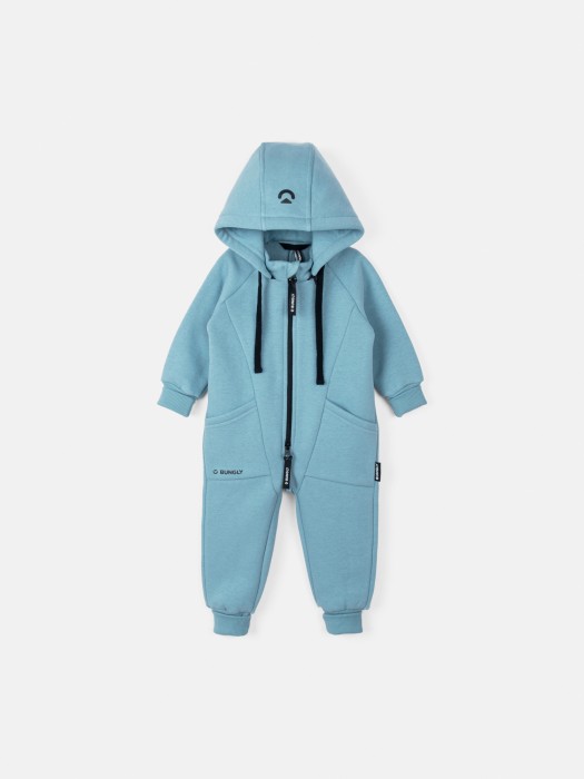 комбинезон-трансформер "аква" утепленный от бренда bungly вид слева