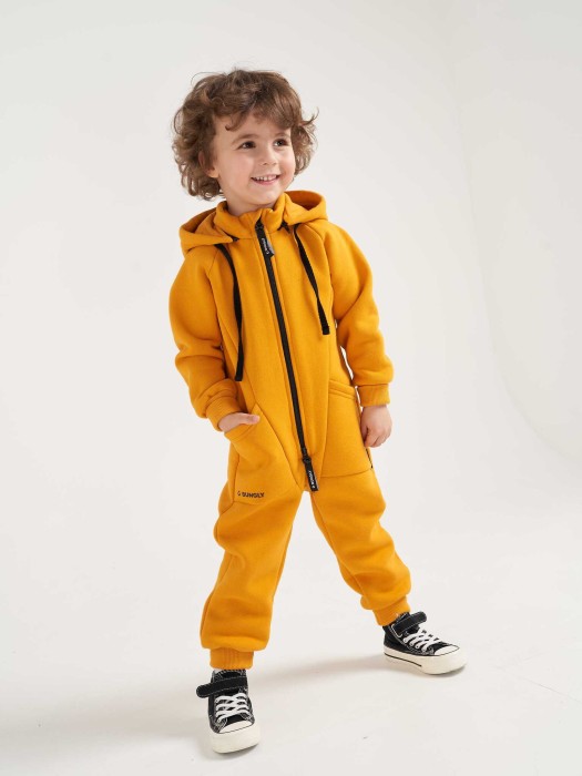 комбинезон-трансформер "горчица" утепленный фотография