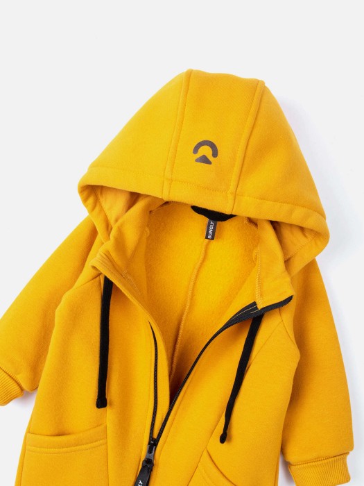 комбинезон-трансформер "горчица" утепленный по цене 3599 руб вид справа