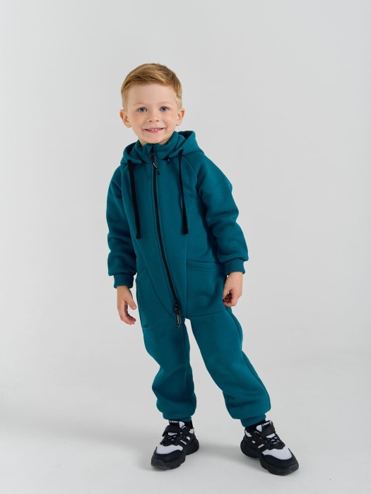 комбинезон-трансформер "изумруд" утепленный фотография