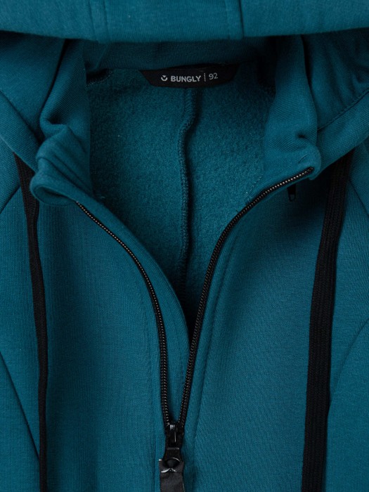 комбинезон-трансформер "изумруд" утепленный из россии вид сбоку