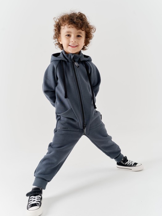 комбинезон-трансформер "маренго" утепленный от бренда bungly вид слева