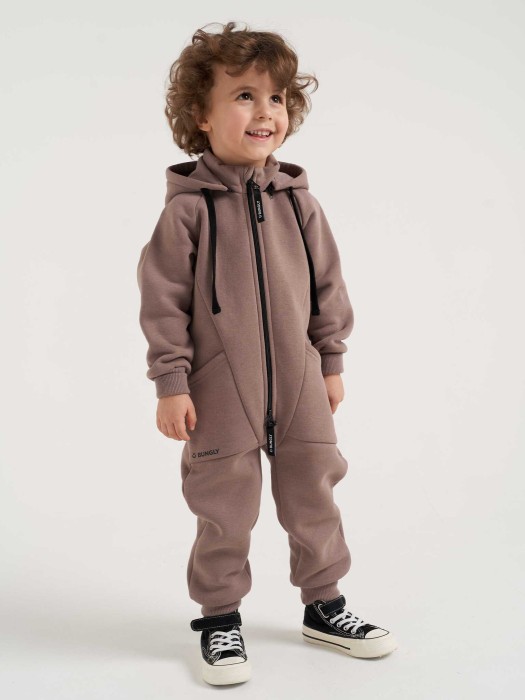 комбинезон-трансформер с клапаном "кокос" утепленный от бренда bungly вид слева