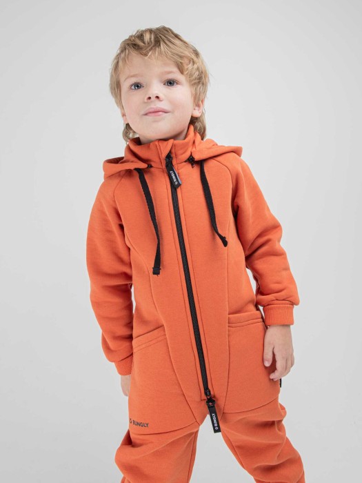 комбинезон-трансформер с клапаном "паприка" утепленный из проверенных материалов спереди