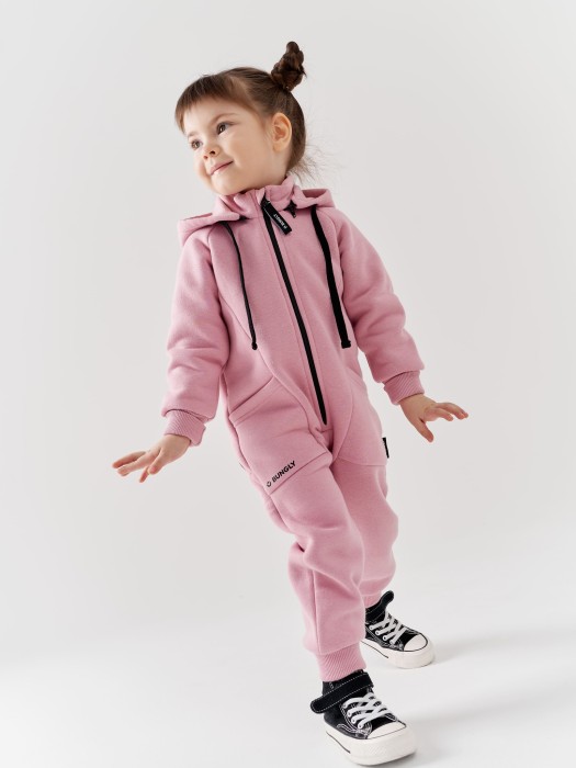 комбинезон-трансформер с клапаном "пудра" утепленный от бренда bungly вид слева