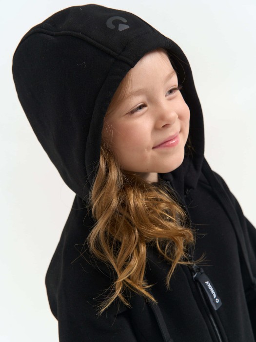 комбинезон-трансформер с клапаном "уголь" утепленный из проверенных материалов спереди