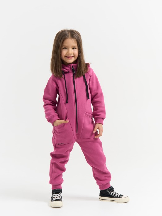 комбинезон-трансформер с клапаном "ультрафиолет" утепленный от бренда bungly вид слева