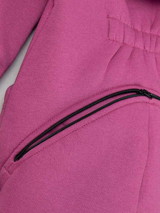 комбинезон-трансформер с клапаном "ультрафиолет" утепленный от 1 до 3 лет с изнаночной стороны