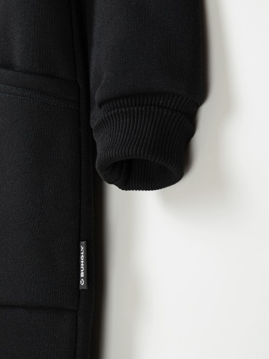 комбинезон-трансформер "уголь" утепленный 7+ из проверенных материалов спереди