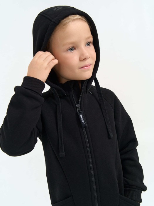 комбинезон-трансформер "уголь" утепленный по цене 4199 руб вид справа