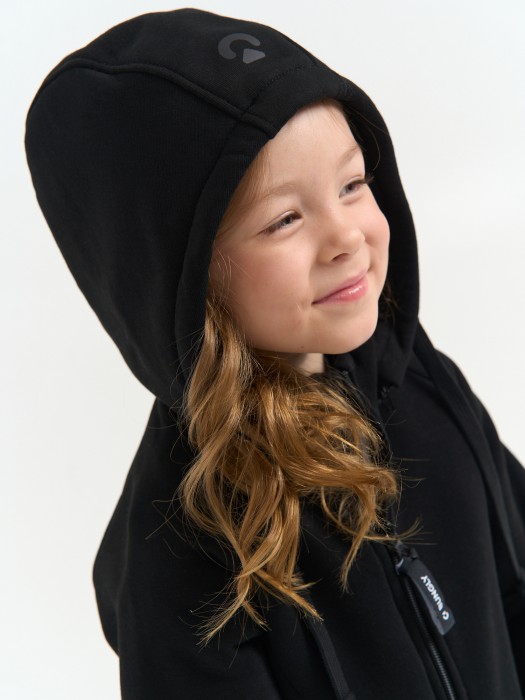 комбинезон-трансформер "уголь" утепленный из россии вид сбоку