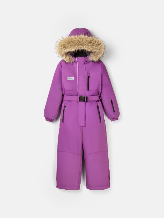 комбинезон зимний "аметист" 7+ от бренда bungly вид слева