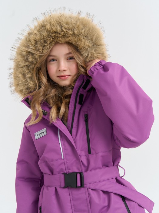 комбинезон зимний "аметист" 7+ из россии вид сбоку