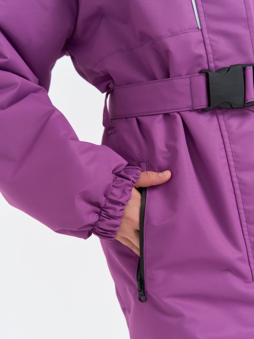 комбинезон зимний "аметист" 7+ активного стиля с лицевой стороны