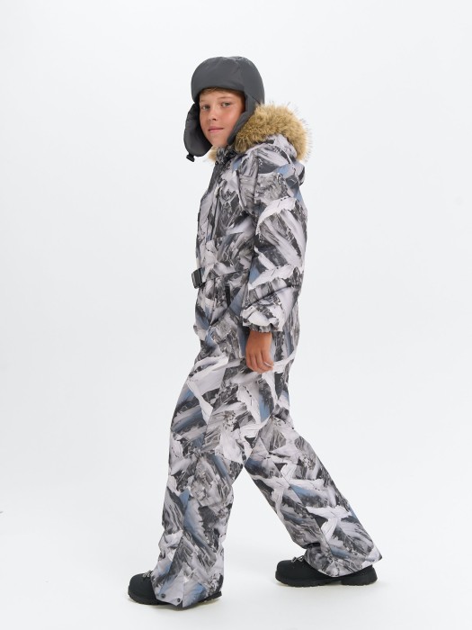 комбинезон зимний "горы" 7+ из проверенных материалов спереди