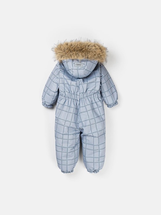 комбинезон зимний ретро "голубой" по цене 7999 руб вид справа