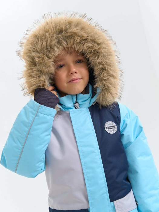 комбинезон зимний с системой роста "небо" из проверенных материалов спереди