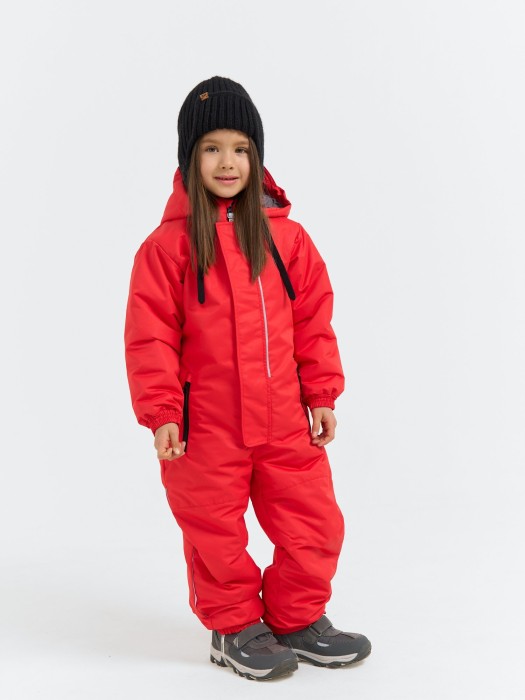 комбинезон зимний "томат" от бренда bungly вид слева