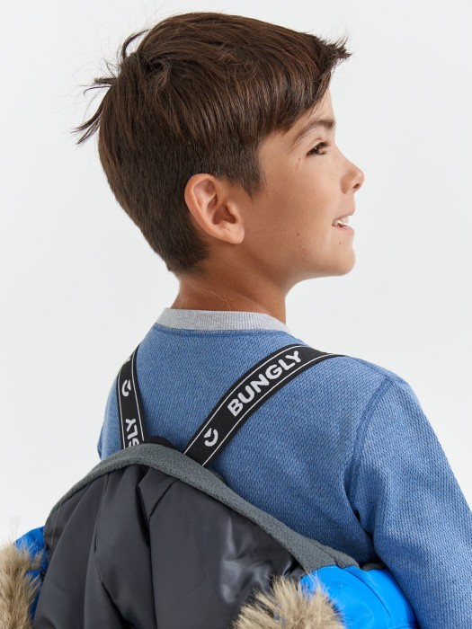 комбинезон зимний "ультрамарин" 7+ от 8 до 12 лет с изнаночной стороны