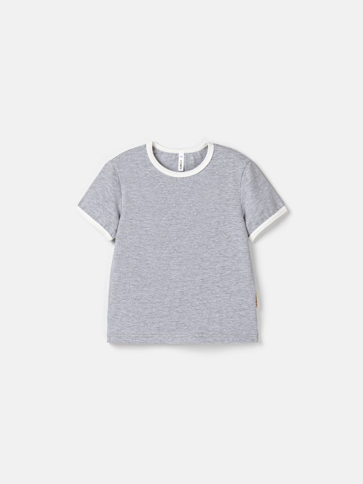 комплект футболок "мёд/деним/серый меланж" 3 шт по цене 2899 руб вид справа