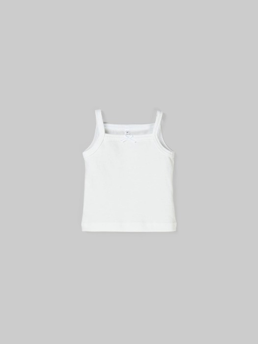 комплект майка и трусы "звездочки" для девочки 2 шт 0+ от бренда bungly вид слева