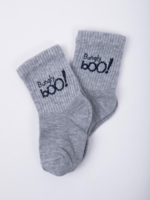 комплект носков "пепел" от бренда bungly вид слева