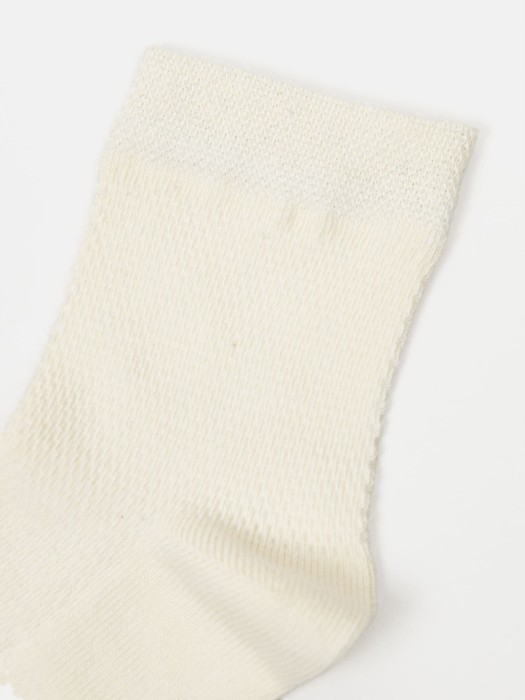 комплект носков с перфорацией "персик/молоко" 2 шт по цене 399 руб вид справа