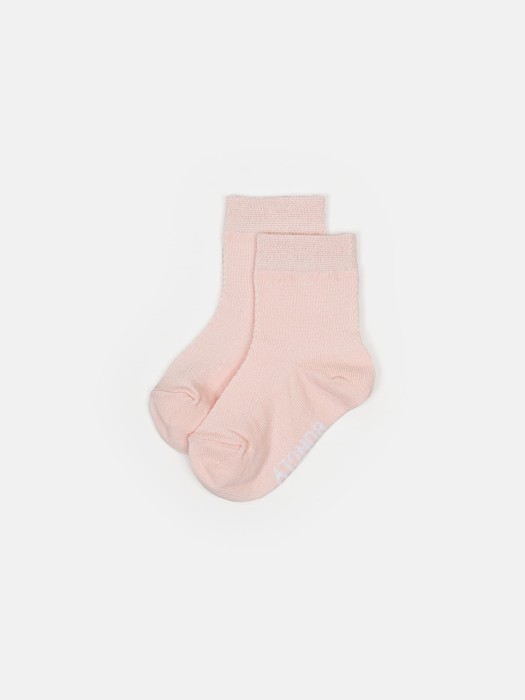 комплект носков с перфорацией "персик/молоко" 2 шт из проверенных материалов спереди