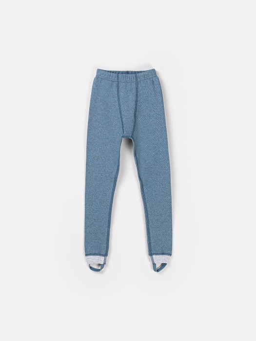 комплект термо "деним" с гульфиком из денима спереди