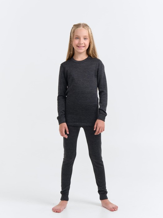 комплект термо "графит меланж" с шерстью 7+ фотография