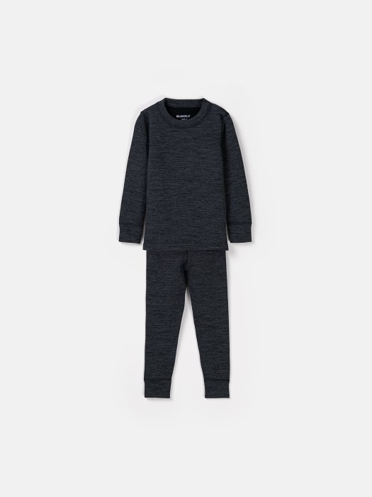 комплект термо "графит меланж" с шерстью фотография