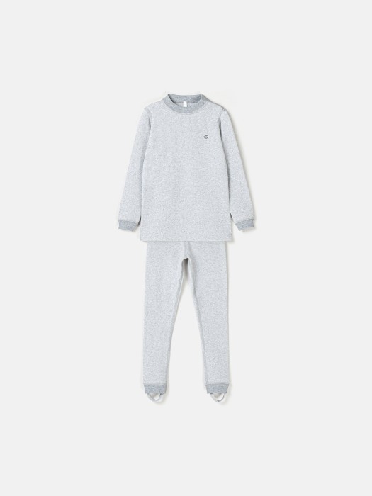 комплект термо "серый меланж" фотография