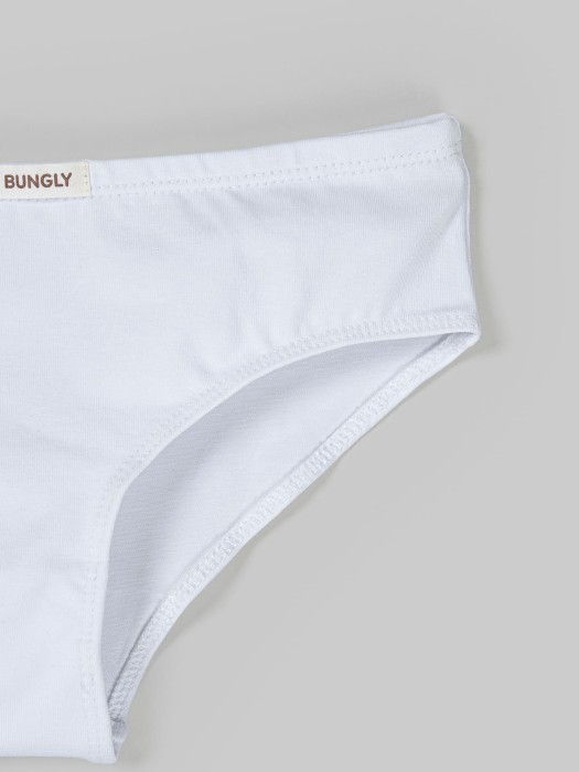 комплект трусов для девочек "пудра/сахар" 2 шт 7+ из россии вид сбоку