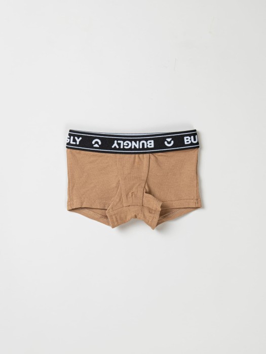 комплект трусов для мальчиков "песок/пепел" 2шт от бренда bungly вид слева