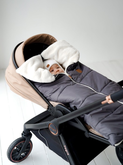 конверт-одеяло "графит" 0+ из россии вид сбоку