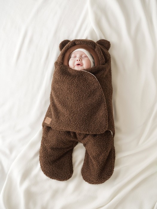 конверт-звездочка меховой "шоколад" 0+ фотография