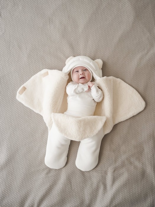 Товар молочного цвета с внутренней стороны